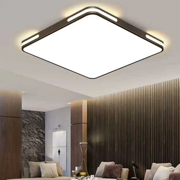 Picture of 36W LED Ceiling Light, 50CM Flush Ceiling Light with Switch Control, 3000-6500K Dimmable Ceiling Lights Bedroom
