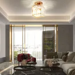 Picture of Chic Modern LED Ceiling Light – Stylish Pendant Chandelier for Living Room & Bedroom