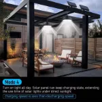Picture of 2-Head Solar-Powered LED Pendant Lights – Dual Hanging Lamps for Garden, Shed, Yard & Indoor Spaces