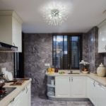 Picture of Modern Crystal Ceiling Lights for Living Room, Chrome Fireworks K9 Crystals Chandeliers Fittings, Chandelier Ceiling Pendant Lights for Bedroom, Dining Room, Hallway