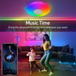 Picture of Smart RGB Bluetooth Ceiling Light – 36W Dimmable LED with Built-in Speaker, Remote & App Control, Perfect for Bathroom, Kitchen, Lounge, Living Room, and Kid's Room