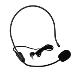 Picture of Head-Mounted Wired Microphone,  3.5mm Headset Mic for Teachers, Guides & Public Speaking