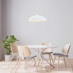 Picture of 10cm White Ceiling Tray with Metal Base & Accessories – Reliable and Sturdy Lighting Fixture Mount