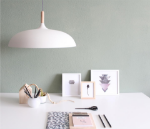 Picture of 10cm White Ceiling Tray with Metal Base & Accessories – Reliable and Sturdy Lighting Fixture Mount