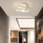 Picture of 22W Recessed Ceiling Light – 85-265V Warm White Flush Mount Fixture, 22×10cm Round Iron LED Downlight for Indoor Home Lighting, 