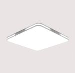 Picture of Modern Square LED Ceiling Light - 36W Ultra-Bright 4000K Panel (40cm) - Replaces 150W Bulbs, Saves 80% Energy - Slim 5cm Flush Mount for Homes & Offices 