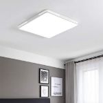 Picture of Modern Square LED Ceiling Light - 36W Ultra-Bright 4000K Panel (40cm) - Replaces 150W Bulbs, Saves 80% Energy - Slim 5cm Flush Mount for Homes & Offices 
