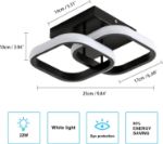 Picture of Modern LED  Ceiling Light - 22W Stylish Chandelier with Adjustable Hanging Height, Dimmable Lamp for Living Room, Bedroom, Dining Room & Kitchen Island Lighting