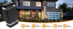 Picture of Up Down Outdoor Wall Lights Mains Powered, IP65 Waterproof Outside Wall Lights, GU10 External LED Lighting Exterior Sconce 