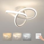 Picture of Elegant Modern LED Ceiling Light – 22W Energy-Efficient Flower Design, Soft White Light, Perfect for Home, Office, and Commercial Spaces