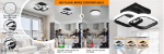 Picture of Chic Modern LED Ceiling Light Chandelier – Stylish Pendant Lamp for Living Room & Bedroom