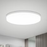 Picture of Modern LED Kitchen Ceiling Light - 18W 1850lm Round Flush Dome Fixture, Daylight White 6000K, Equivalent to 120W