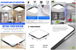 Picture of 36W Ultra-Thin Square LED Ceiling Light Panel