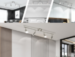 Picture of 4-Way Adjustable LED Ceiling Light, Rotatable Spotlight 