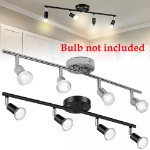 Picture of LED Ceiling light Fixture, 4 Way LED Ceiling Spotlight Fittings, Black Ceiling Light Rotatable Flexible Ceiling Light for Living Room, Bedroom