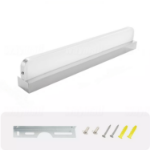 Picture of LED Mirror Front Light 9W, IP44 Bathroom Wall Light – Stainless Steel Over Mirror Lighting, Dimmable Vanity Light for Makeup, Shaving, Backlit Mirror 