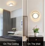 Picture of Modern Ceiling Light, 32W Round LED Ceiling Light 2350lm, Round Ceiling Lamp for Bedroom Hallway Balcony Corridor