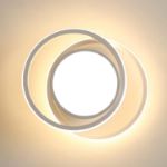Picture of Modern Ceiling Light, 32W Round LED Ceiling Light 2350lm, Round Ceiling Lamp for Bedroom Hallway Balcony Corridor