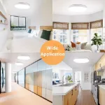 Picture of Ultra-Thin 48W LED Ceiling Panel Light, Modern Downlight for Bedroom, Kitchen & Living Room