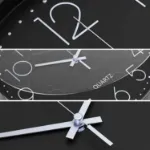 Picture of Modern Silent Wall Clock,  Non-Ticking Round Clock for Study, Bedroom & Living Room