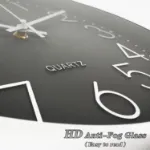 Picture of Modern Silent Wall Clock,  Non-Ticking Round Clock for Study, Bedroom & Living Room