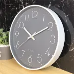 Picture of Modern Silent Wall Clock,  Non-Ticking Round Clock for Study, Bedroom & Living Room