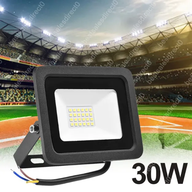 Picture of 30W LED Floodlight, Outdoor Security Light, IP66 Waterproof Garden Lamp