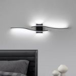 Picture of Modern LED Wave Wall Light, 27W Cool White