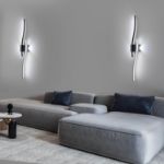 Picture of Modern LED Wave Wall Light, 27W Cool White