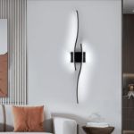 Picture of Modern LED Wave Wall Light, 27W Cool White