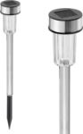 Picture of 10 Pack Stainless Steel Solar Garden Pathway Lights