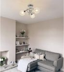 Picture of Depuley 3 Way Elegant Mesh & Glass Ceiling Light