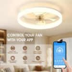 Picture of NIORSUN 50CM LED Ceiling Fan Light with Remote & APP
