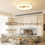 Picture of NIORSUN 50CM LED Ceiling Fan Light with Remote & APP