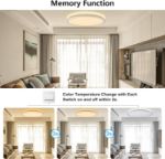 Picture of 24W Ultra-Thin Dimmable LED Ceiling Light Panel