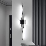 Picture of Modern LED Wave Wall Light, 27W Cool White