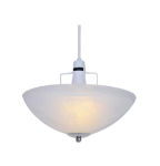 Picture of Traditional Alabaster Glass Uplighter Ceiling Light Shade Chrome
