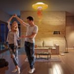 Picture of ZXICH 36W LED Ceiling Light with Bluetooth Speaker RGB