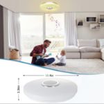 Picture of ZXICH 36W LED Ceiling Light with Bluetooth Speaker RGB