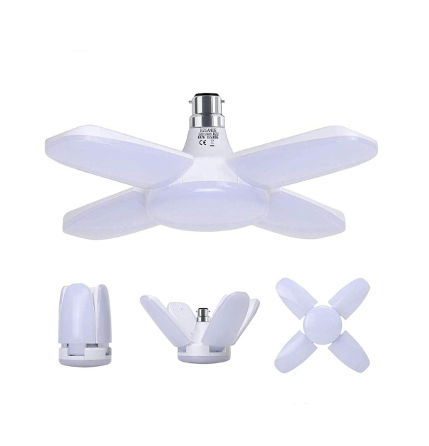 Picture of HZSANUE 60W B22 LED Garage Light with 4 Panels