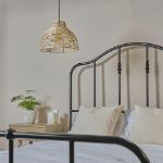 Picture of MiniSun Modern Cream Wicker Basket Ceiling Light Shade – 310mm