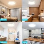 Picture of Libtit 24W LED Bathroom Ceiling Light, 3-Color Flush Mount
