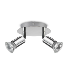 Picture of ROMKE 3 Way Chrome Round Adjustable GU10 Ceiling Spotlight