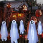 Picture of Homeleo Solar Ghost Halloween Pathway Lights – Set of 6