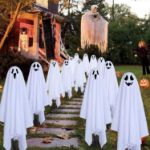 Picture of Homeleo Solar Ghost Halloween Pathway Lights – Set of 6