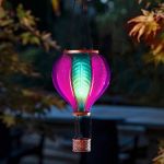 Picture of Solar Hot Air Balloon Lantern – Multicoloured Flame Effect