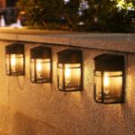 Picture of nipify Solar Fence Lights Outdoor Waterproof – 6 Pack