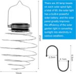 Picture of Solar Spiral LED Lanterns Outdoor – 4 Pack