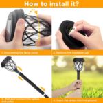 Picture of HELESIN Solar Garden Pathway Lights – 6 Pack, Warm White
