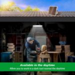 Picture of Waiybbit Solar Shed Pendant Light – 98 LEDs, Remote, 5 Modes